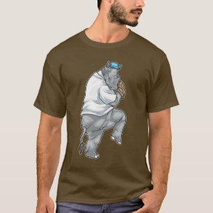 Rhino Baseball Baseball glove T-Shirt