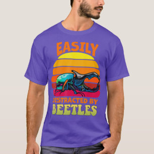 Rhino Beetles Bug Art Insect Lover Entomology T-Shirt