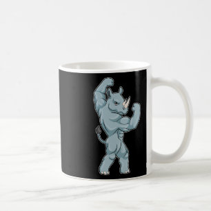 Rhino Bodybuilder Bodybuilding Sports  Coffee Mug