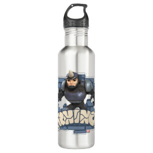 Rhino Character Badge 710 Ml Water Bottle