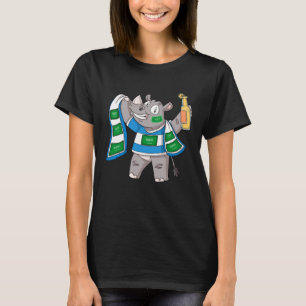 Rhino fan Saudi Arabia T-Shirt
