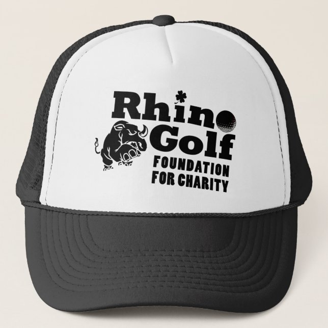 Rhino Golf Trucker Hat (Front)