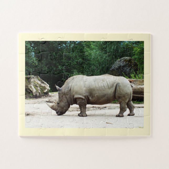 Rhino Jigsaw Puzzle (Horizontal)