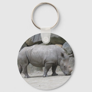 rhino keychain