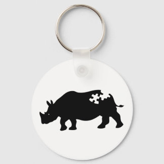 Rhino Keychain