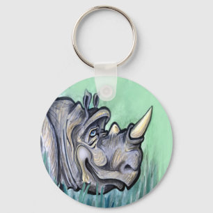 Rhino Keychain