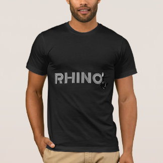 Rhino Letter Logo – O with Rhino Head Silhouette T-Shirt