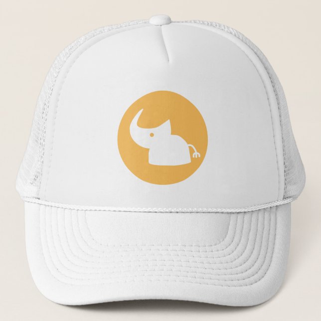 Rhino Logo Trucker Hat (Front)