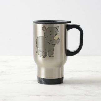 Rhino love travel mug