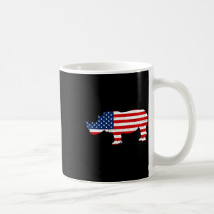 Rhino Lover Rhinoceros Horn Safari Wildlife Indepe Coffee Mug