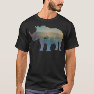 Rhino Magical Nature Time T-Shirt
