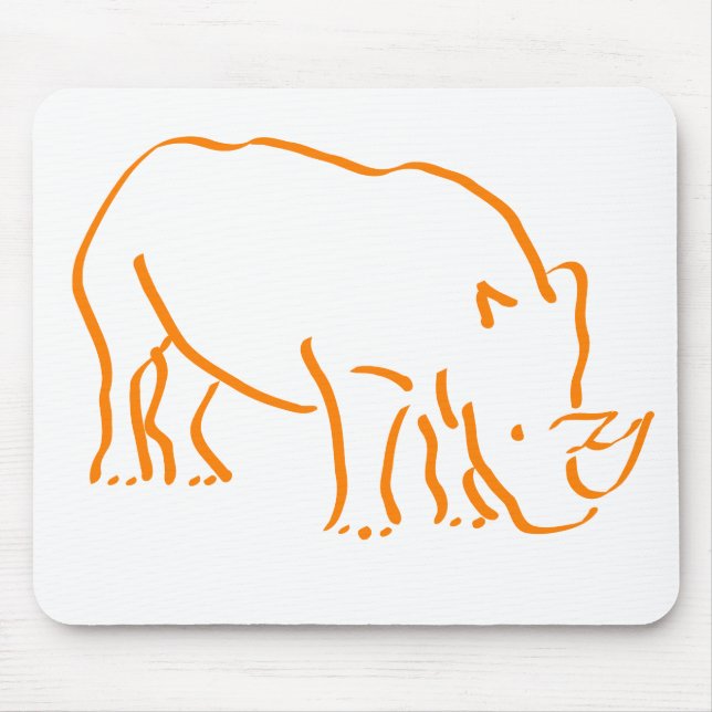 Rhino Mouse Pad (Front)