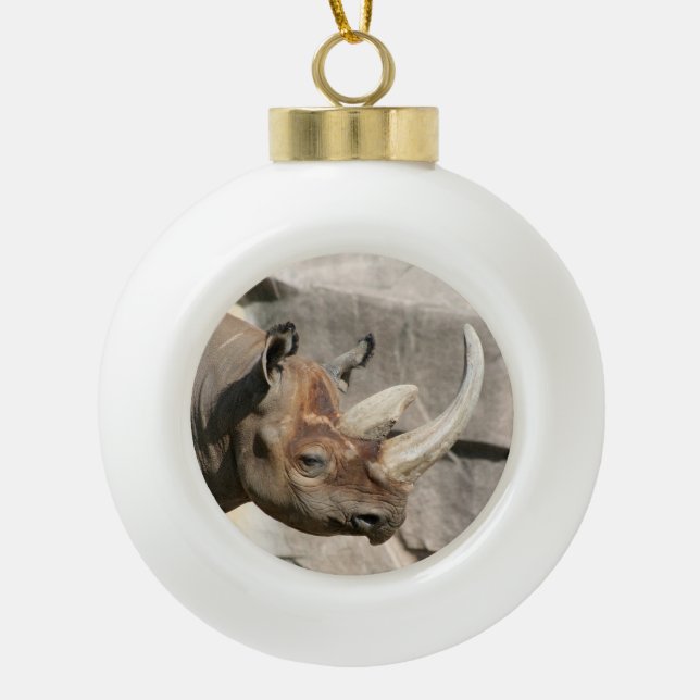 Rhino Ornament (Front)