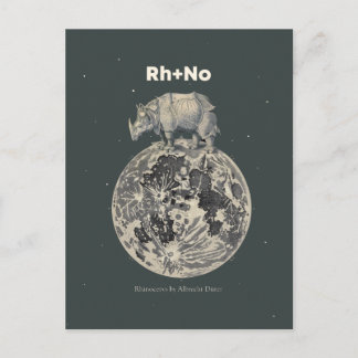Rhino Postcard