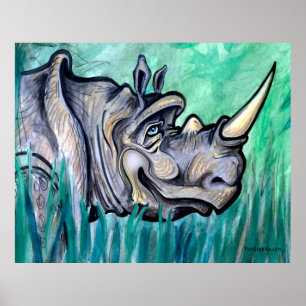 Rhino Poster