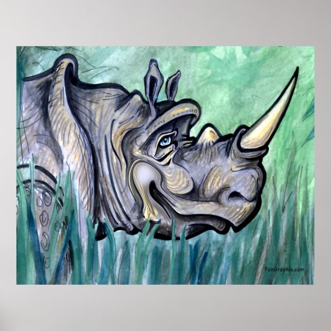 Rhino Poster (Front)