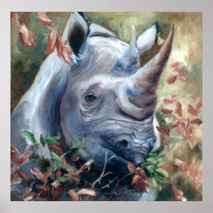Rhino Poster