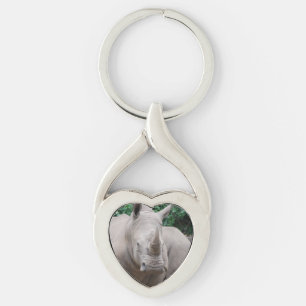 Rhino Romp Keychain