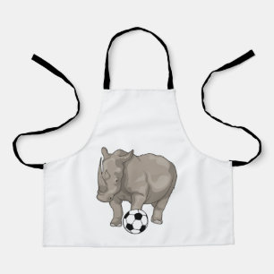 Rhino Soccer player Soccer Apron