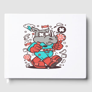 Rhino Super Candy Guest Book