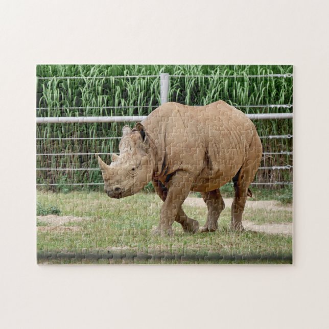 Rhino Toy Jigsaw Puzzle (Horizontal)