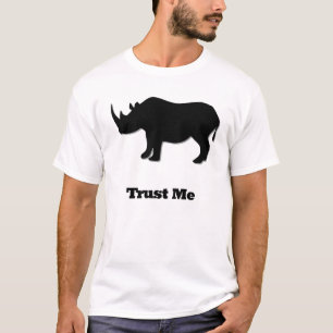 Rhino Trust Me black T-Shirt