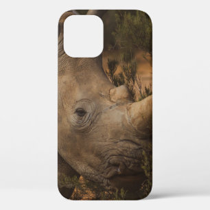 RHINO WILD ANIMALS iPhone 12 CASE