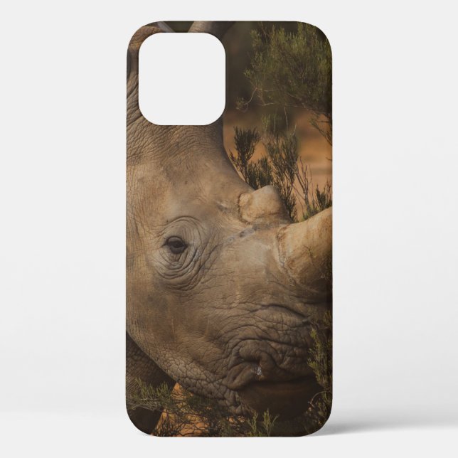 RHINO WILD ANIMALS Case-Mate iPhone CASE (Back)