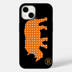 Rhinoceros and polka dots Case-Mate iPhone 14 case
