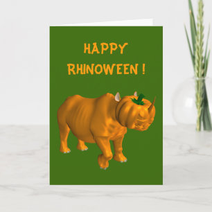 Rhinoceros Card