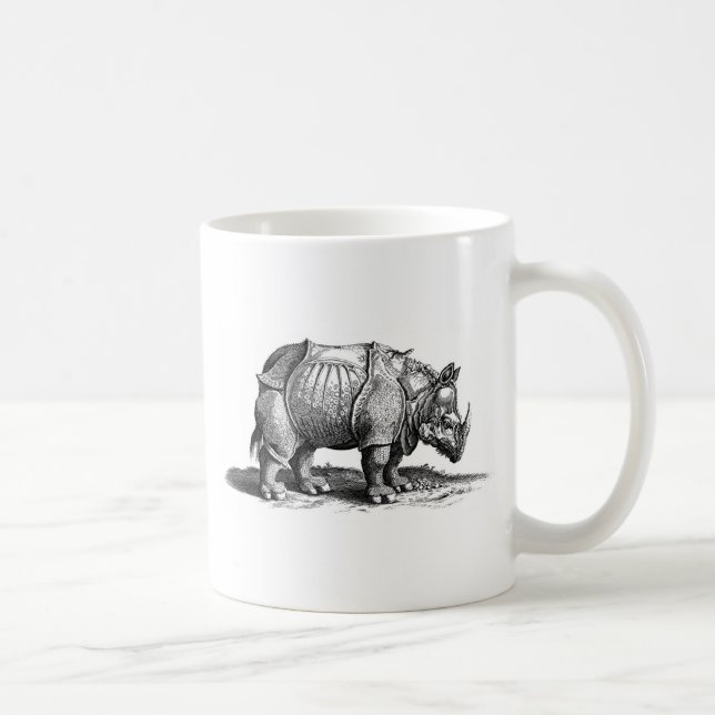 rhinoceros coffee mug (Right)