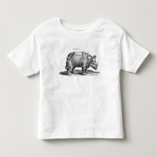 Rhinoceros, from 'Historia Animalium' Toddler T-shirt