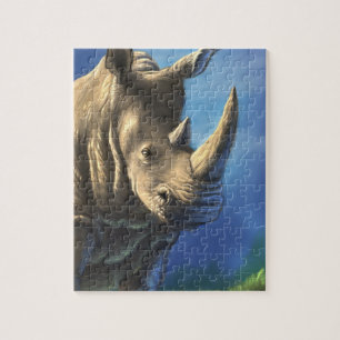 Rhinoceros Jigsaw Puzzle