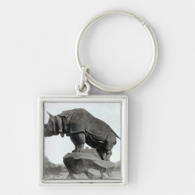 Rhinoceros Keychain (Front)