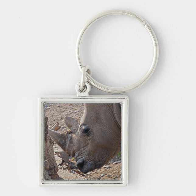 Rhinoceros Keychain (Front)