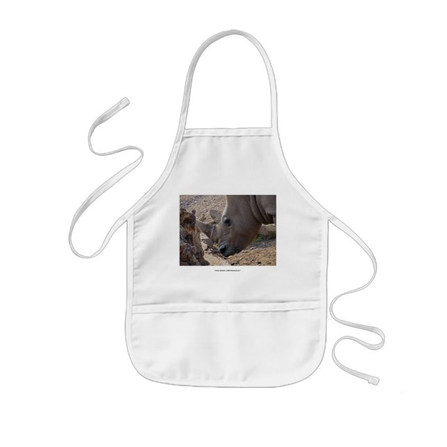 Rhinoceros Kids Apron (Front)