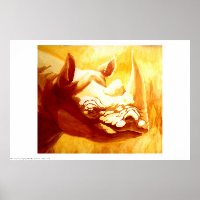 Rhinoceros Poster (Front)