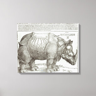 Rhinoceros, print given to Maximilian I (1459-1519