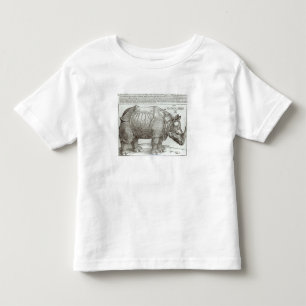 Rhinoceros, print given to Maximilian I (1459-1519 Toddler T-shirt