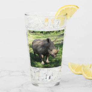 Rhinoceros Tumbler / Shaker Glass