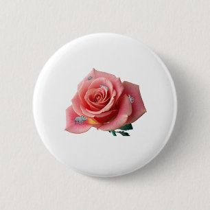 Rhinocerose 2 Inch Round Button