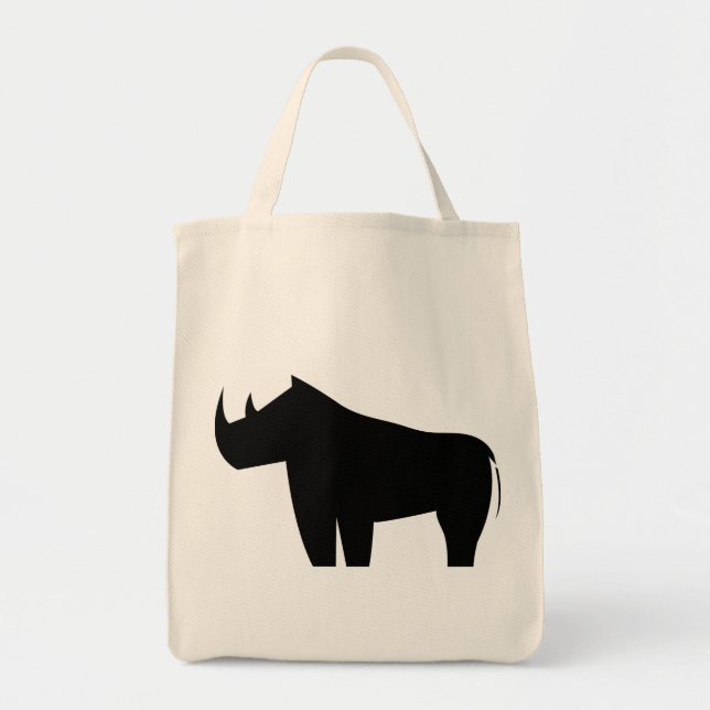 Rhinoceroses  Rhino Tote Bag (Front)