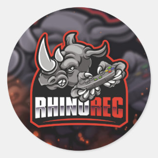 RhinoRec Round Sticker