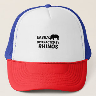 RHINOS EASILY DISTRACTED TRUCKER HAT