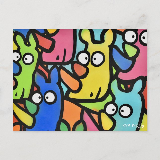 RHINOS GRAFFITI Postcard (Front)