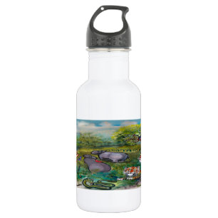 Rhinos Hippos and Tigers 532 Ml Water Bottle