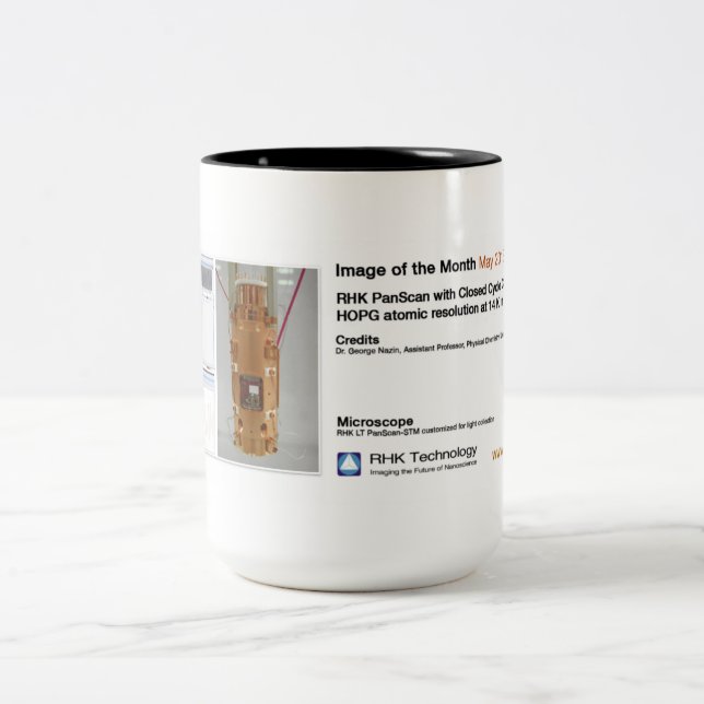 RHK Image of the month May 2013 Two-Tone Coffee Mug (Center)
