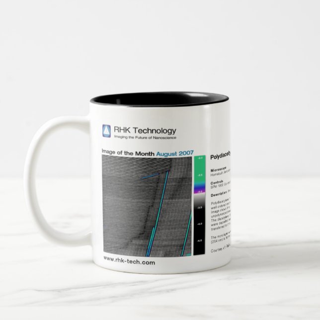 RHK Technology - August 2007 Image of the Month Two-Tone Coffee Mug (Left)
