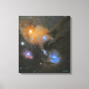 Rho Ophiuchi cloud complex Canvas Print