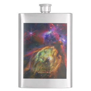 Rho Ophiuchi Cloud Complex - James Webb NIRCam Hip Flask